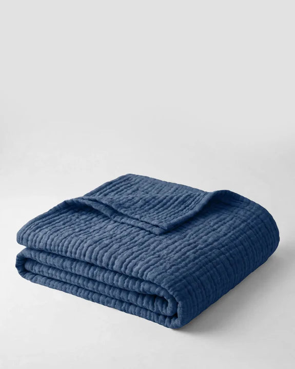 The Lund - 100% Natural Muslin Cotton Blanket