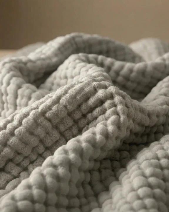 The Lund - 100% Natural Muslin Cotton Blanket