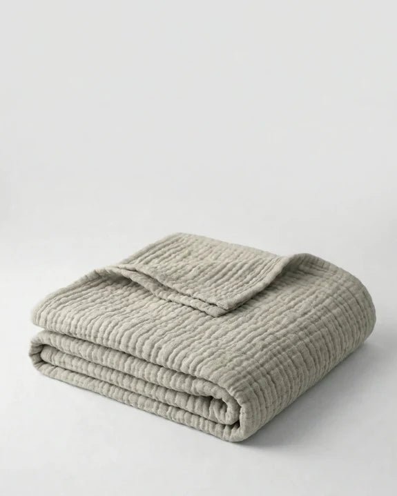 The Lund - 100% Natural Muslin Cotton Blanket