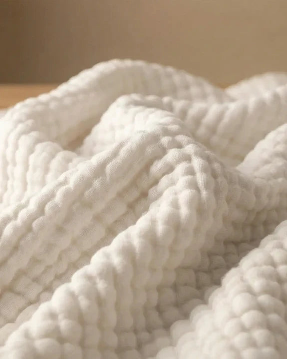 The Lund - 100% Natural Muslin Cotton Blanket