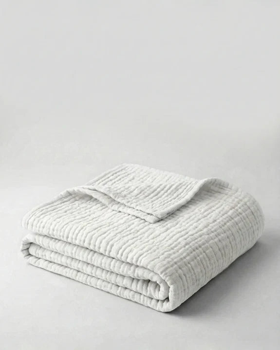 The Lund - 100% Natural Muslin Cotton Blanket